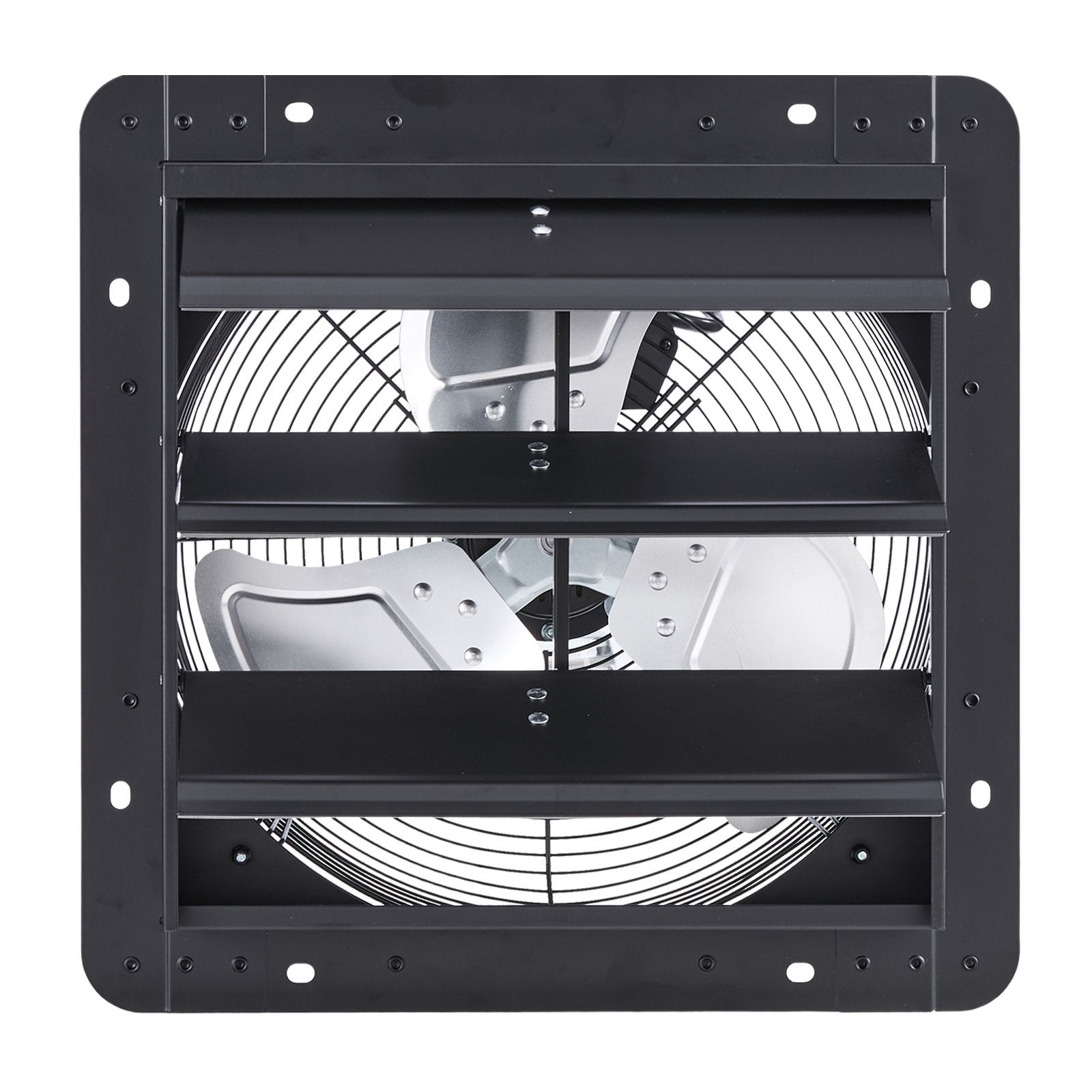 Shutter Exhaust Fan Wall Mounted Attic Vent With Speed Controller_voghion.com